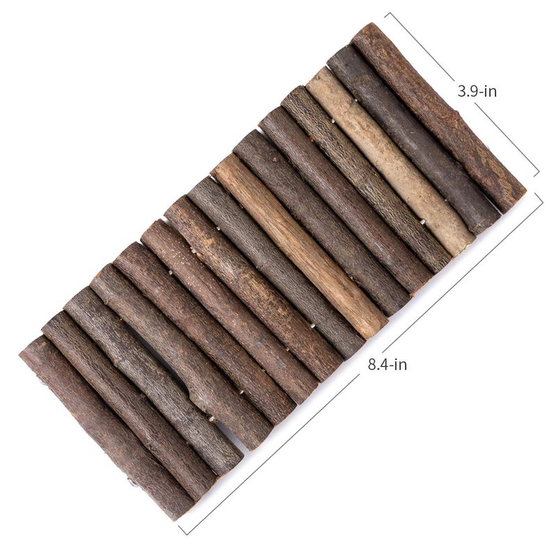 Niteangel Wooden Ladder Bridge, Hamster Mouse Rat Rodents Toy, Small Animal Chew Toy - Image 5